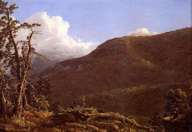 Frederic Edwin Church New England Landscape